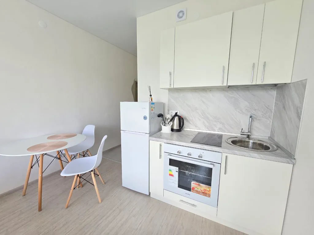 Студия однокомнатная в Ленинском, 25 м², Нижний Новгород — кухня