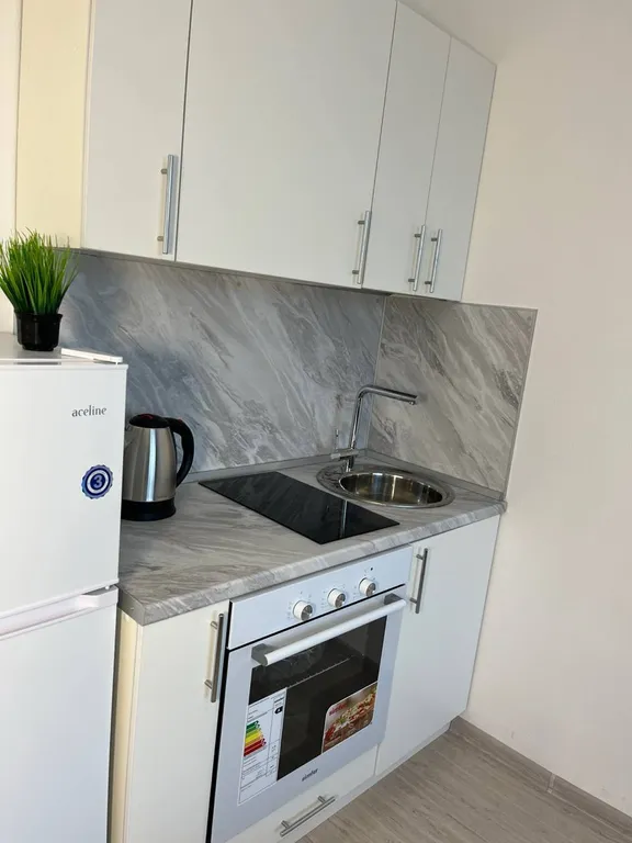 Студия однокомнатная в Ленинском, 25 м², Нижний Новгород — кухня, фото 2