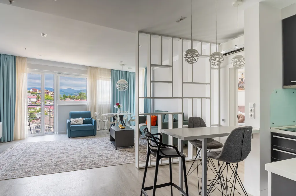 Апартаменты двухкомнатные на проспекте Курортном, 70 м², Сочи — фото 10