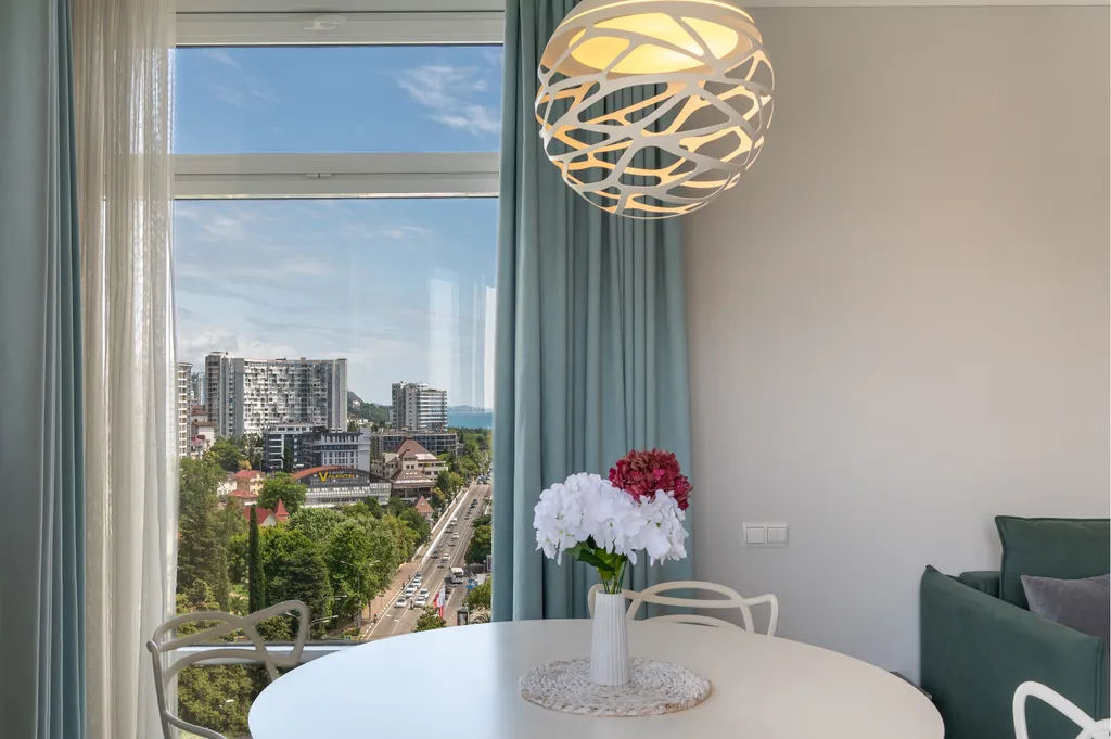 Апартаменты двухкомнатные на проспекте Курортном, 70 м², Сочи — фото 13