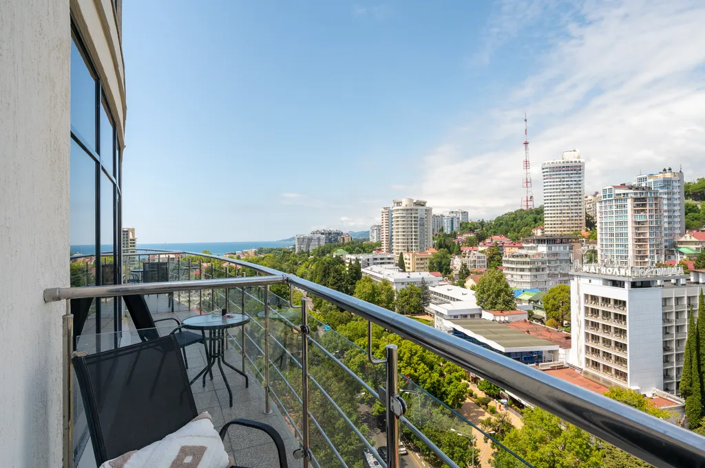 Апартаменты двухкомнатные на проспекте Курортном, 70 м², Сочи — фото 28