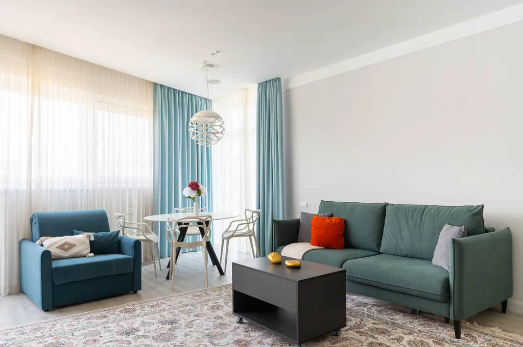 Апартаменты двухкомнатные на проспекте Курортном, 70 м², Сочи — фото 7