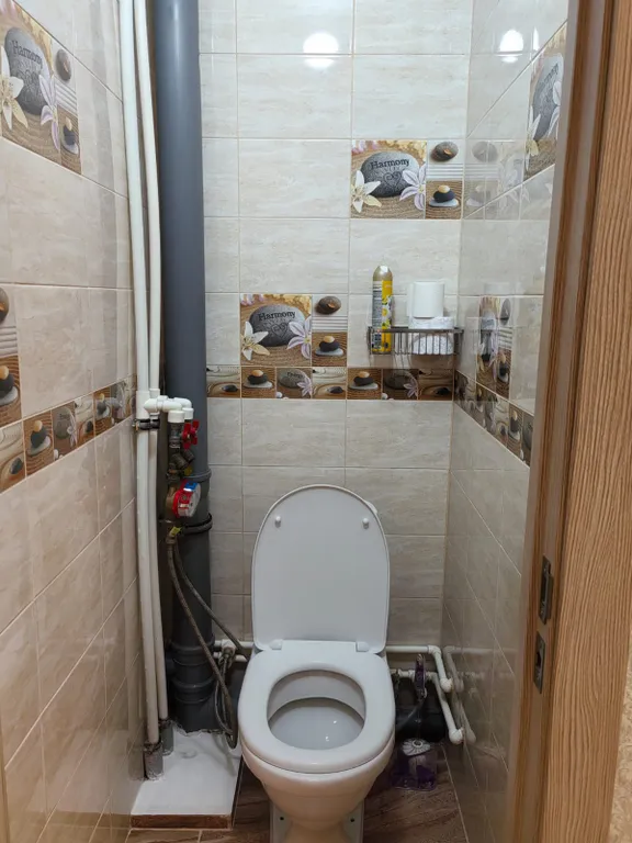 Квартира двухкомнатная в Советском, 70 м², Красноярск — ванная комната, фото 2