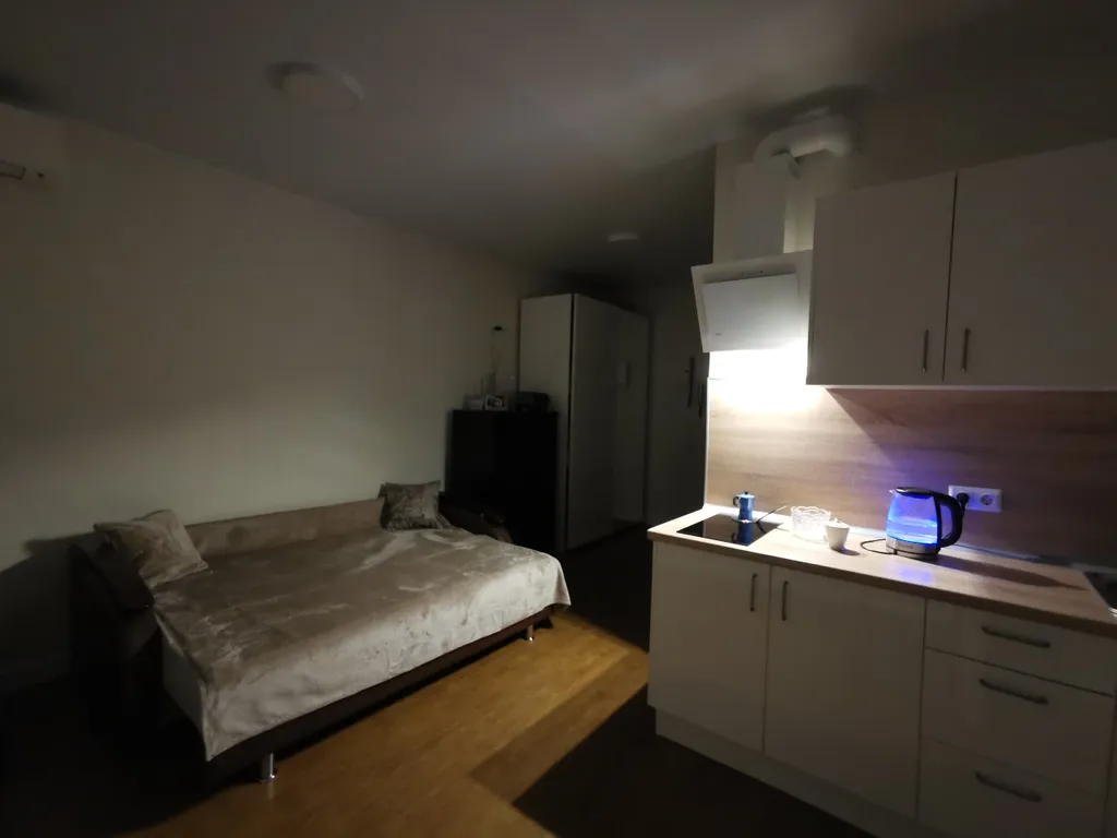 Студия однокомнатная на улице Академической, 24 м², Афонино — кухня