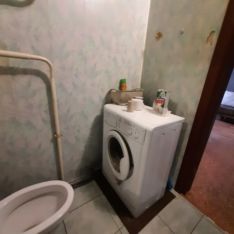 Квартира однокомнатная в Ленинском, 38 м², Иркутск — ванная комната, фото 3