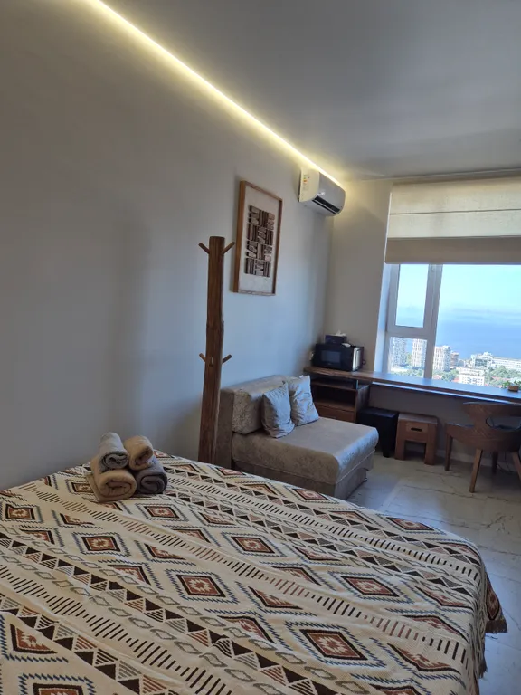 Студия однокомнатная в Ленинском, 25 м², Владивосток — спальня