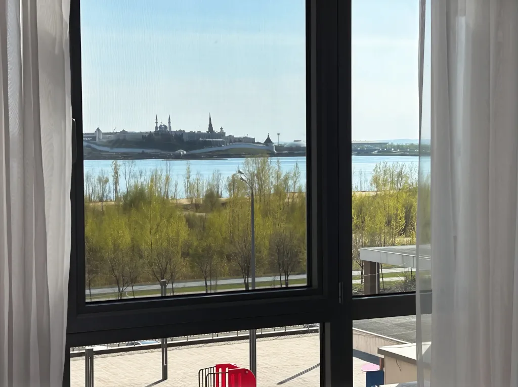 Квартира с видом на Казанку и Кремль