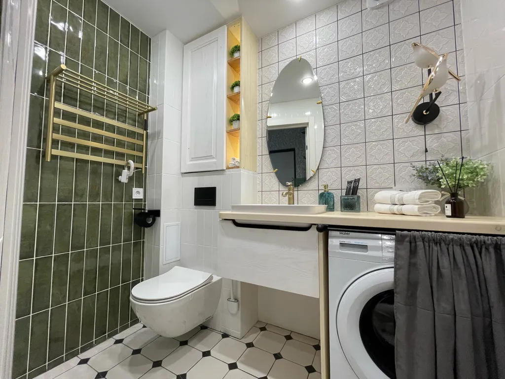 Квартира однокомнатная, 29 м², Ростов Великий — ванная комната, фото 3
