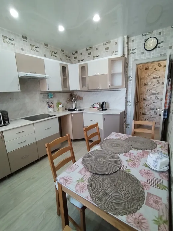Квартира однокомнатная в Советском, 40 м², Нижний Новгород — кухня, фото 4