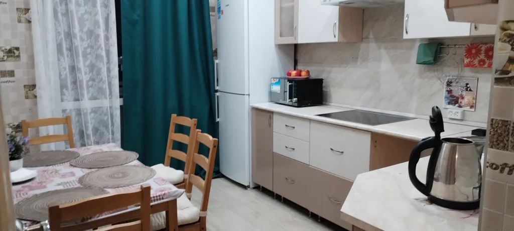 Квартира однокомнатная в Советском, 40 м², Нижний Новгород — кухня, фото 7