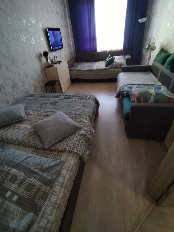 Квартира однокомнатная в Советском, 40 м², Нижний Новгород — спальня, фото 6