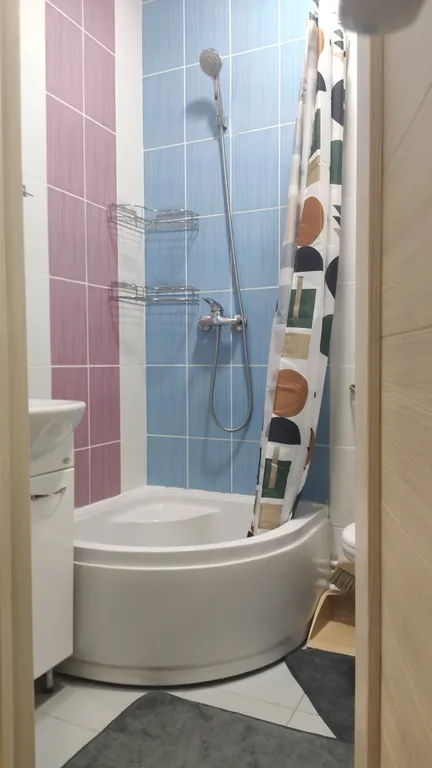 Студия однокомнатная на улице Майора Филипова, 21 м², Владивосток — ванная комната, фото 2