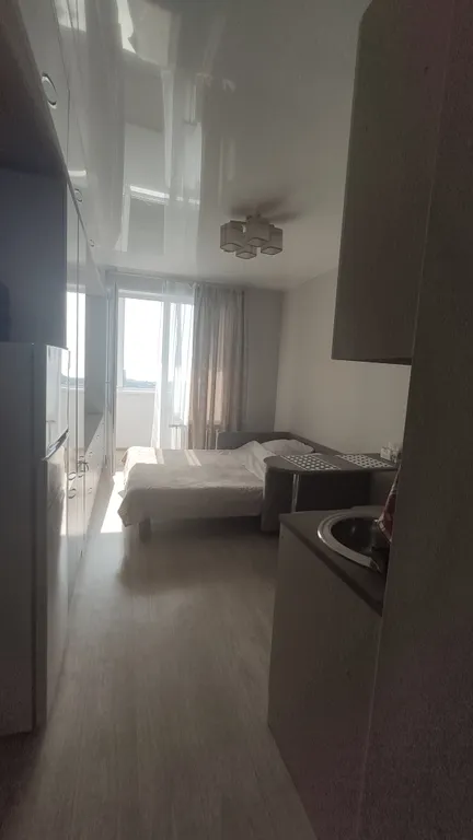 Студия однокомнатная на улице Майора Филипова, 21 м², Владивосток — спальня, фото 5