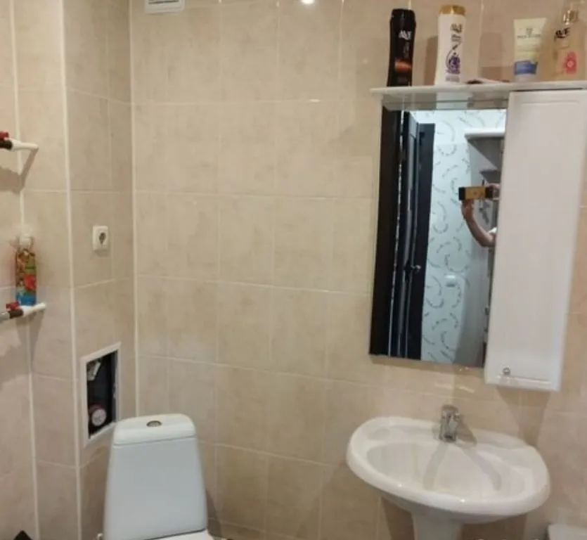 Квартира однокомнатная на улице Пензенской, 36 м², Сызрань — ванная комната, фото 2