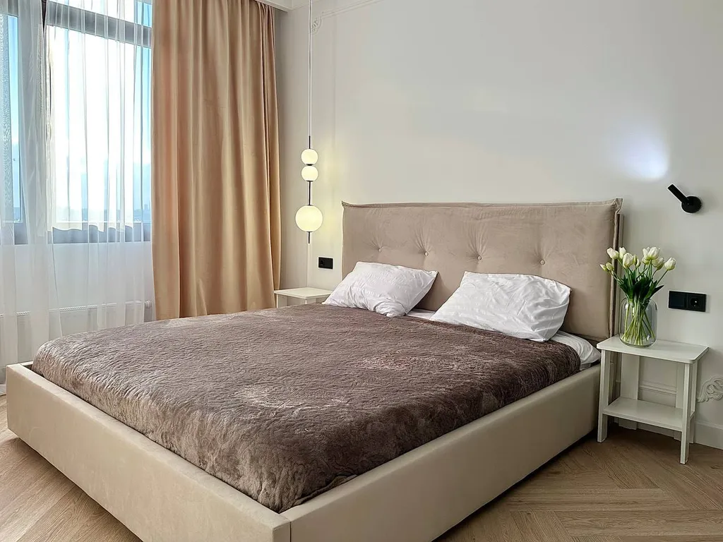 Квартира однокомнатная в Нижегородском, 40 м², Нижний Новгород — спальня, фото 2