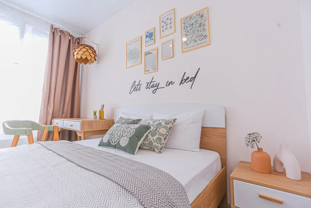 Квартира однокомнатная в Ленинском, 40 м², Нижний Новгород — спальня, фото 7
