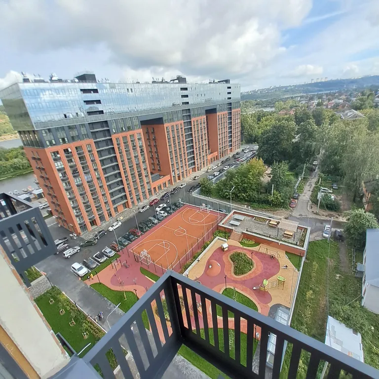 Квартира однокомнатная в Ленинском, 40 м², Нижний Новгород — вид из окна, фото 2