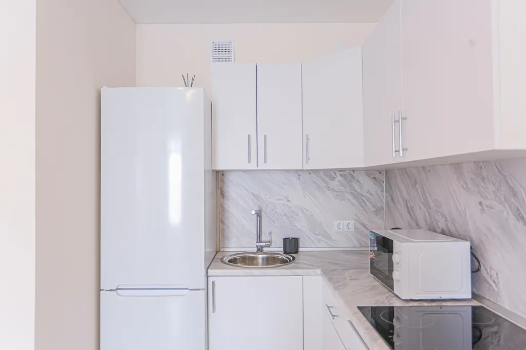 Квартира однокомнатная в Ленинском, 40 м², Нижний Новгород — кухня, фото 2