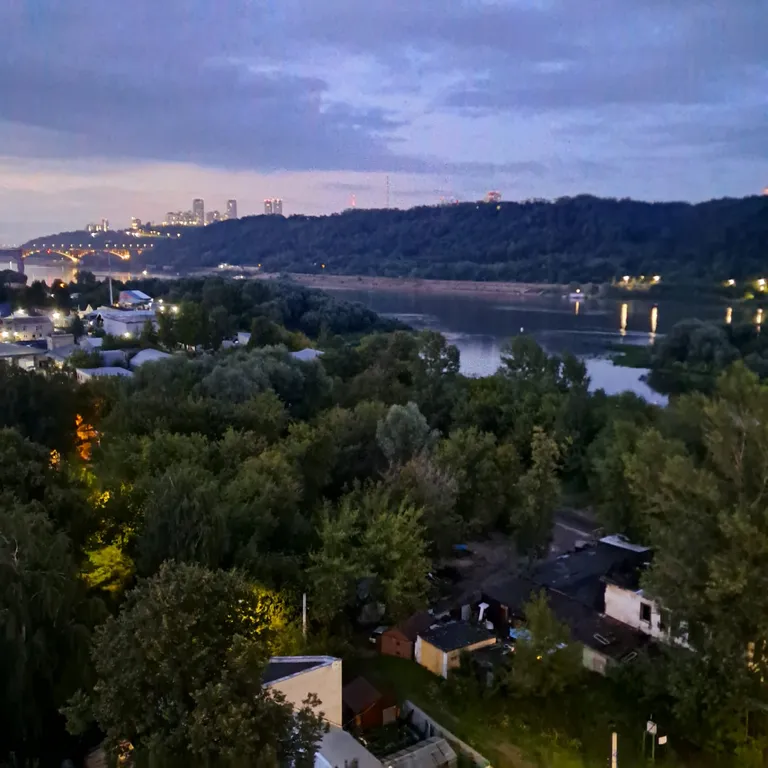 Квартира однокомнатная в Ленинском, 40 м², Нижний Новгород — вид из окна