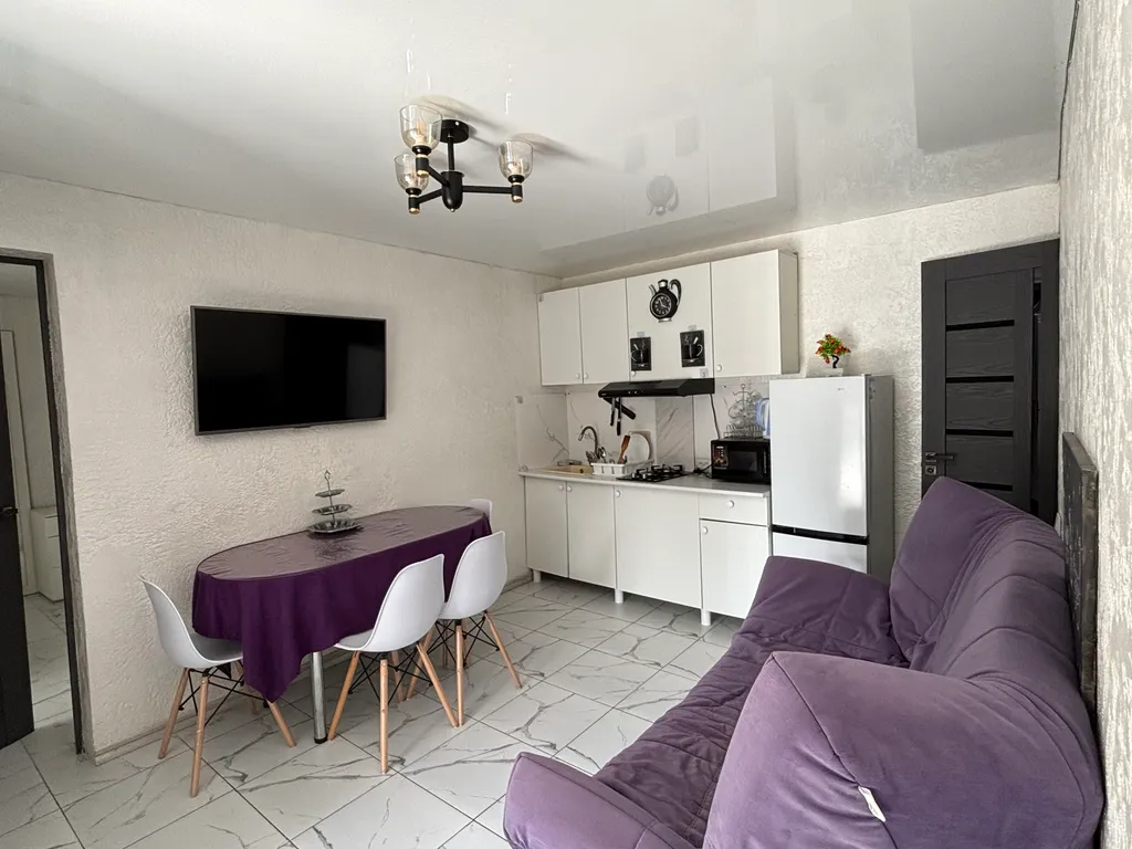 Двухкомнатные апартаменты с кухней