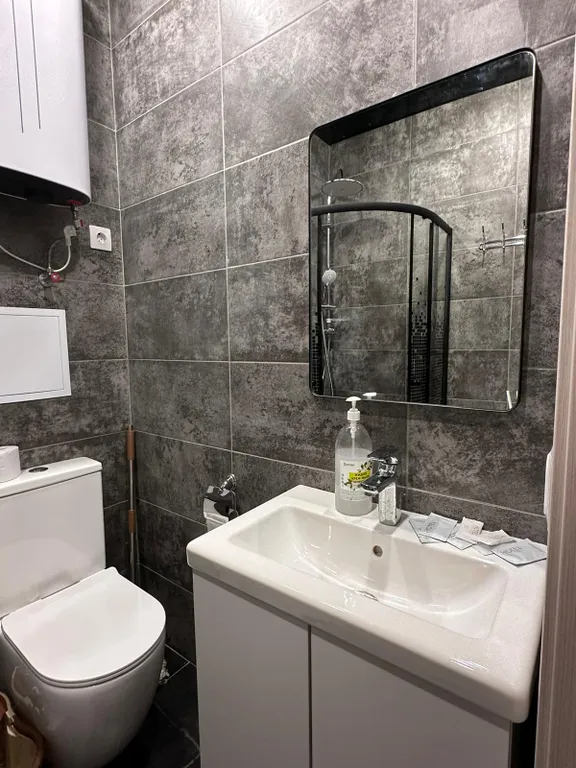 Квартира двухкомнатная в посёлке Северном, 40 м², Рыбинск — ванная комната, фото 7