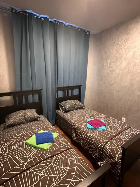 Квартира двухкомнатная в посёлке Северном, 40 м², Рыбинск — спальня
