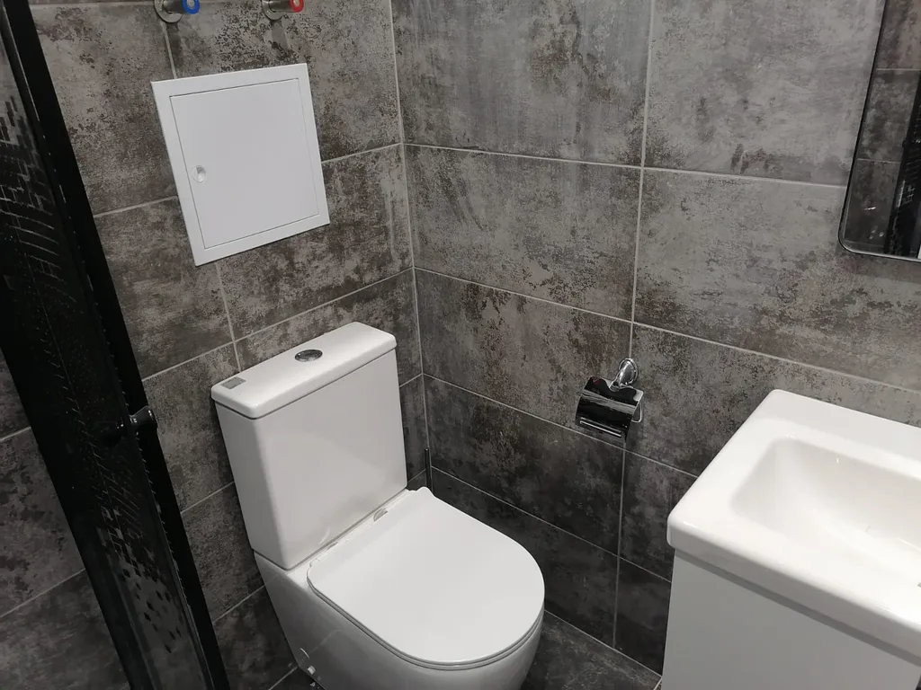 Квартира двухкомнатная в посёлке Северном, 40 м², Рыбинск — ванная комната, фото 4
