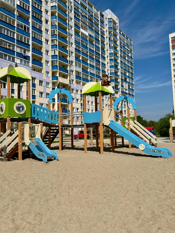 Студия однокомнатная в Первомайском, 19 м², Новосибирск — двор, фото 4