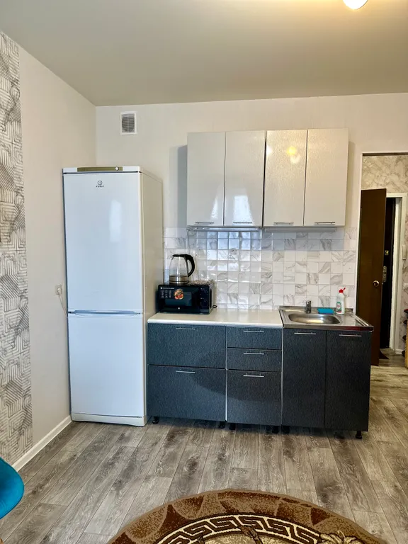 Студия однокомнатная в Первомайском, 19 м², Новосибирск — кухня, фото 3