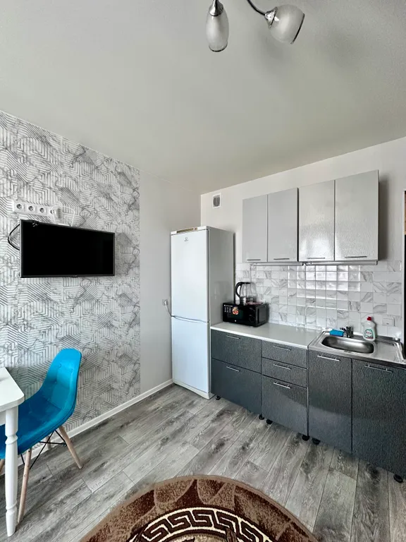 Студия однокомнатная в Первомайском, 19 м², Новосибирск — кухня, фото 4