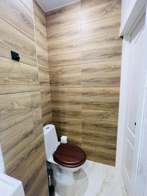 Квартира двухкомнатная у Сокола, в Беговом, 35 м², Москва — ванная комната, фото 2