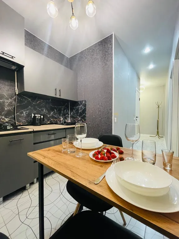 Квартира двухкомнатная у Сокола, в Беговом, 35 м², Москва — кухня