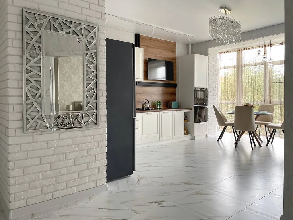 Квартира однокомнатная на улице Нелюбина, 50 м², Ессентуки — кухня, фото 2