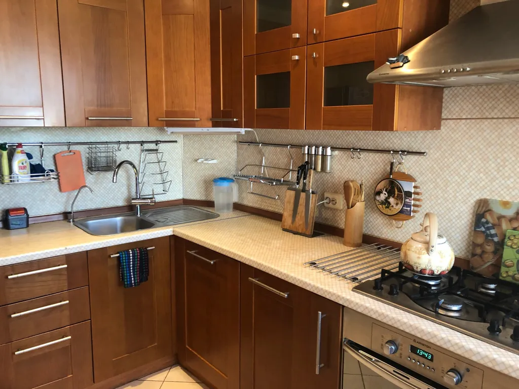 Квартира трёхкомнатная на улице Фрунзе, 78 м², Бор — фото 2
