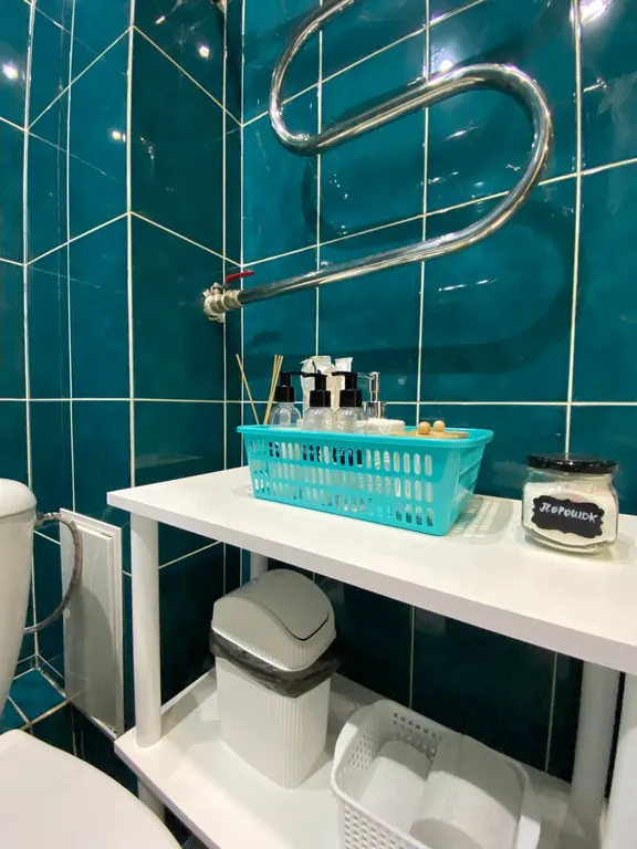 Квартира однокомнатная в Куйбышевском, 35 м², Иркутск — ванная комната, фото 2