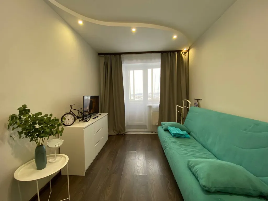 Квартира однокомнатная в Куйбышевском, 35 м², Иркутск — спальня, фото 2