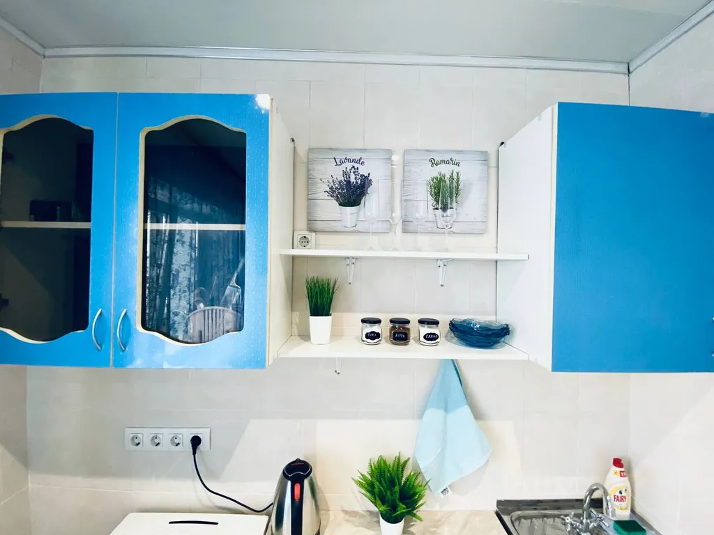 Квартира однокомнатная в Куйбышевском, 35 м², Иркутск — кухня, фото 3