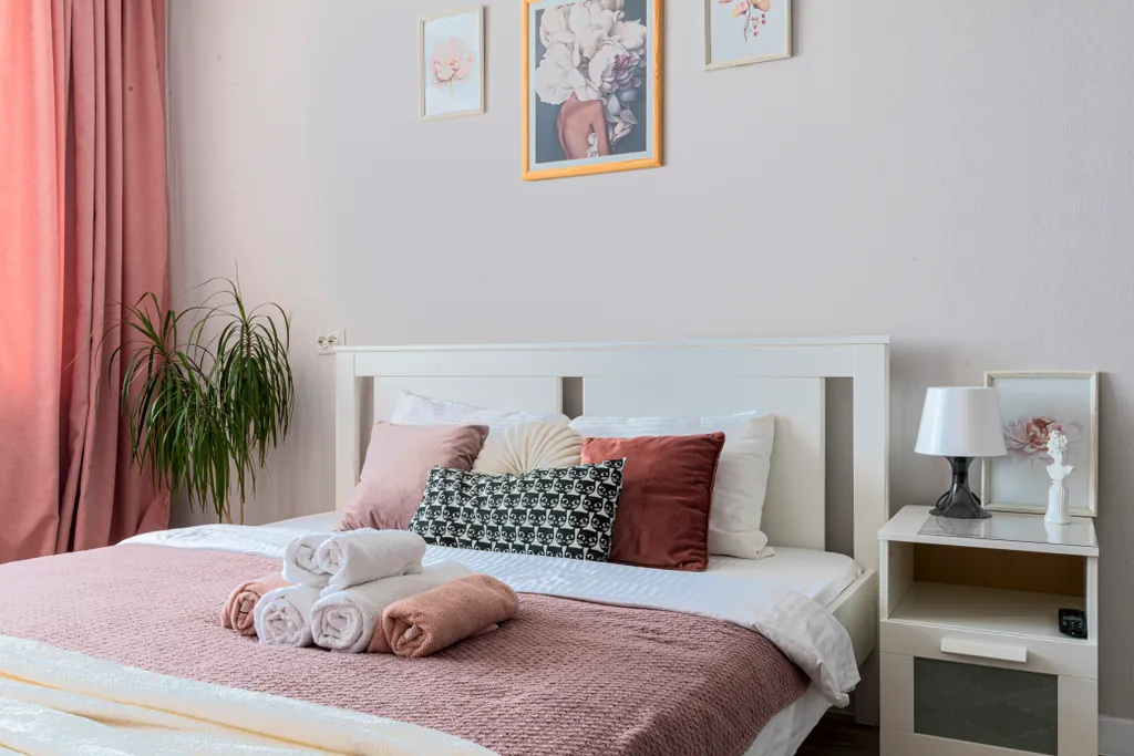 Квартира однокомнатная на улице Советской, 41 м², Новочебоксарск — спальня, фото 2