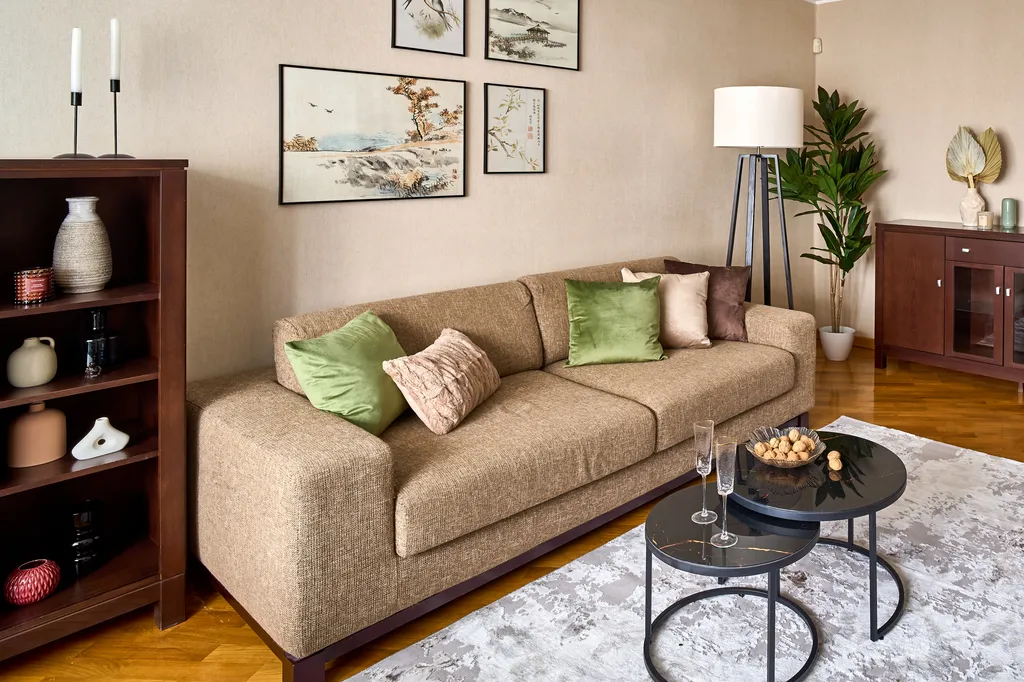 Квартира двухкомнатная у Улицы 1905 года, в Пресни, 60 м², Москва — фото 8