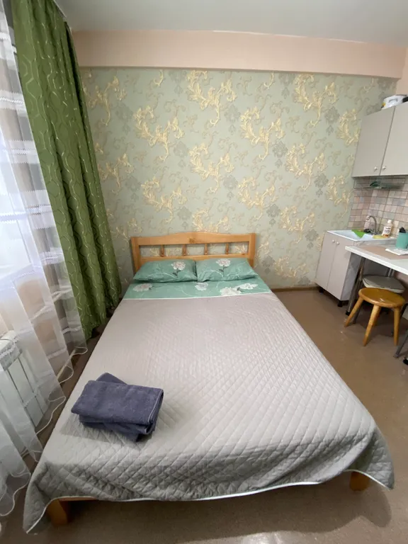 Студия однокомнатная в Автозаводском, 21 м², Нижний Новгород — спальня, фото 2