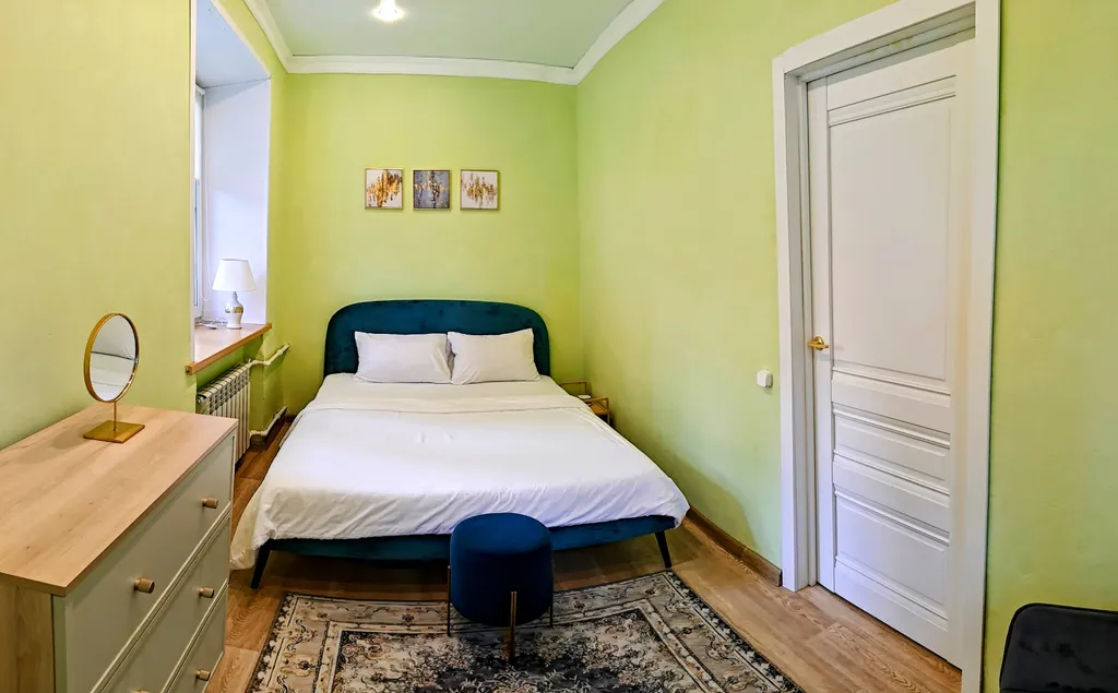 Квартира двухкомнатная на проспекте Ленина, 45 м², Ярославль — спальня, фото 3