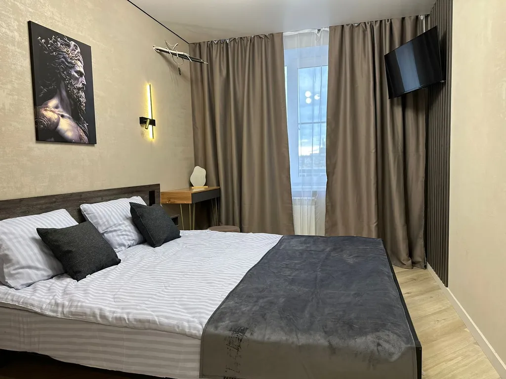 Квартира двухкомнатная у Горьковской, в Печёрах, 45 м², Нижний Новгород — спальня, фото 6