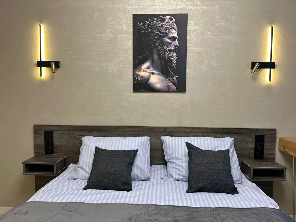 Квартира двухкомнатная у Горьковской, в Печёрах, 45 м², Нижний Новгород — спальня, фото 7