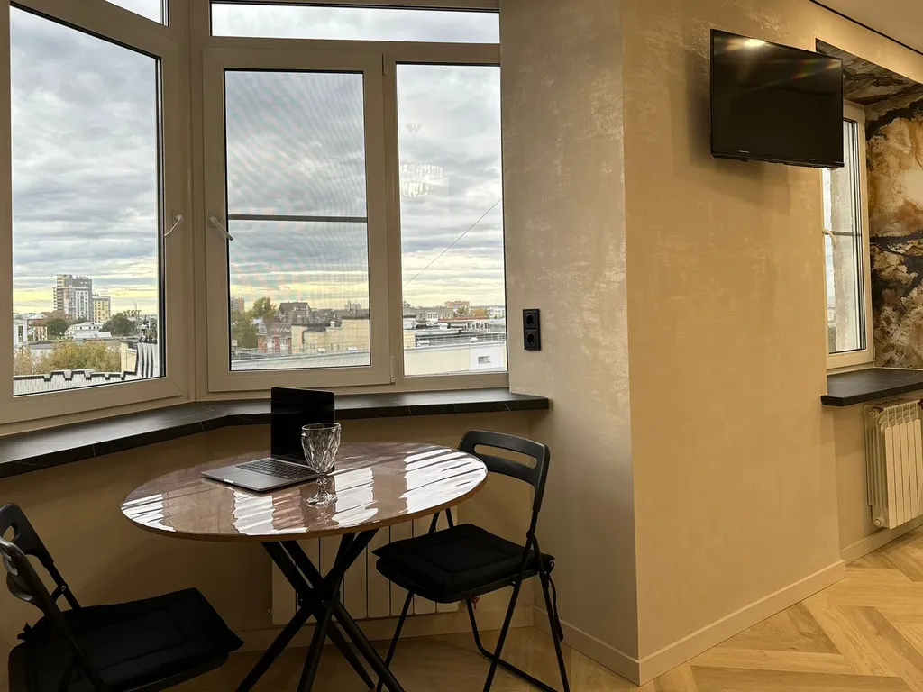 Квартира двухкомнатная у Горьковской, в Печёрах, 45 м², Нижний Новгород — вид из окна, фото 2