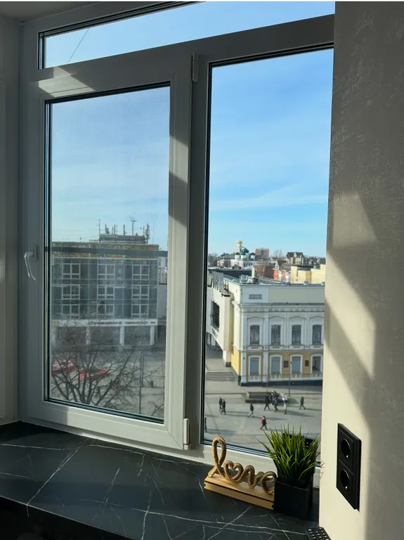 Квартира двухкомнатная у Горьковской, в Печёрах, 45 м², Нижний Новгород — вид из окна, фото 3