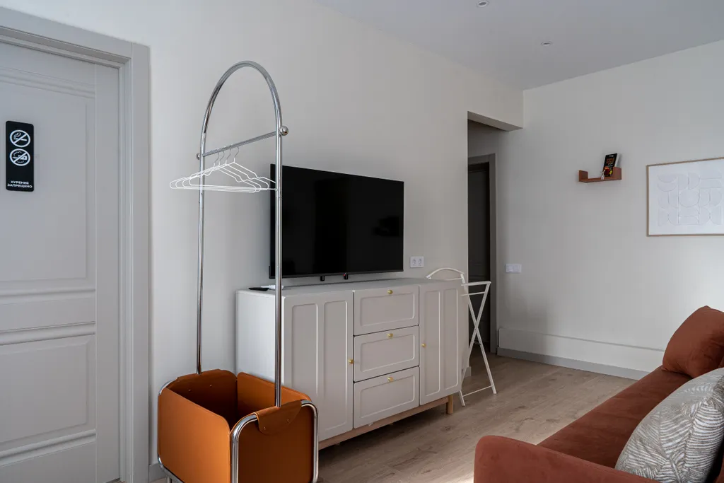 Апартаменты однокомнатные у метро Горьковская, 50 м², Нижний Новгород — спальня, фото 7