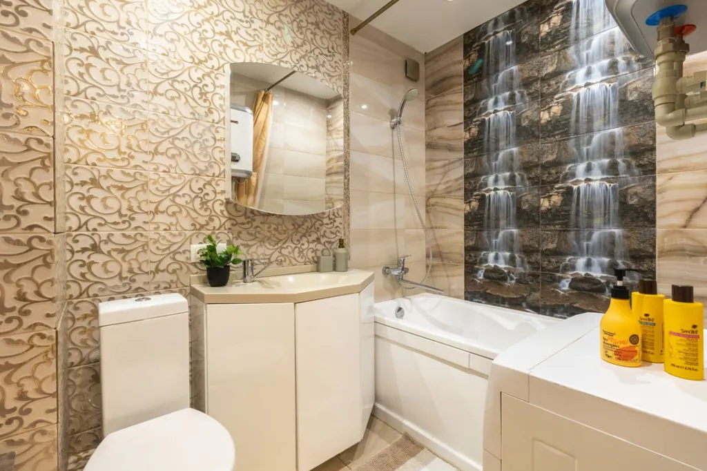 Квартира однокомнатная в Советском, 42 м², Нижний Новгород — ванная комната