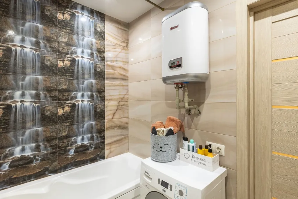 Квартира однокомнатная в Советском, 42 м², Нижний Новгород — ванная комната, фото 2