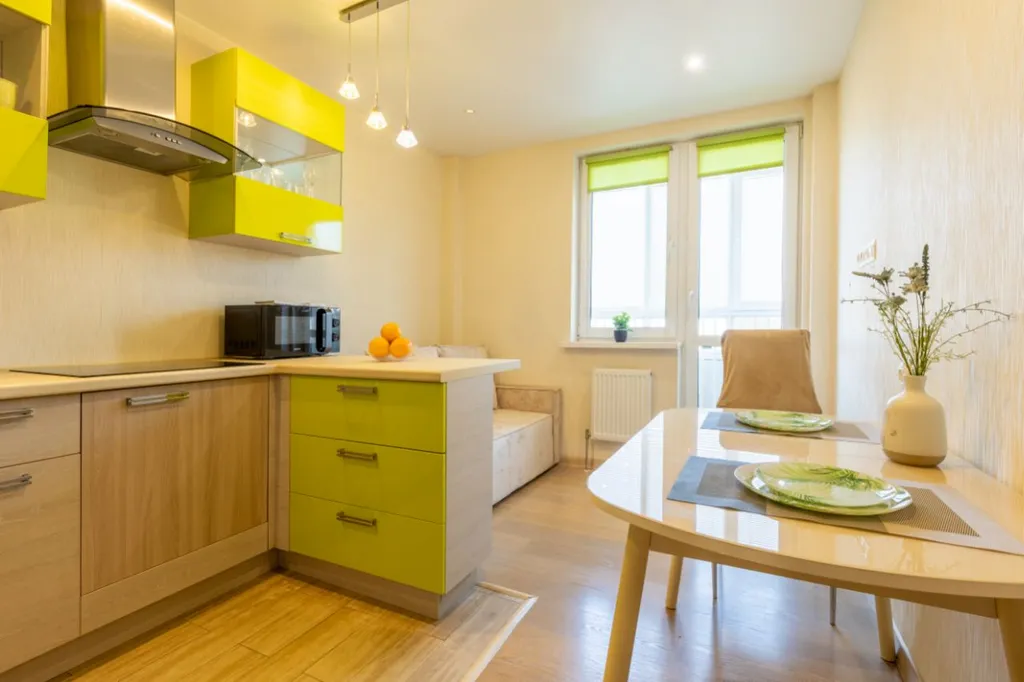 Квартира однокомнатная в Советском, 42 м², Нижний Новгород — кухня