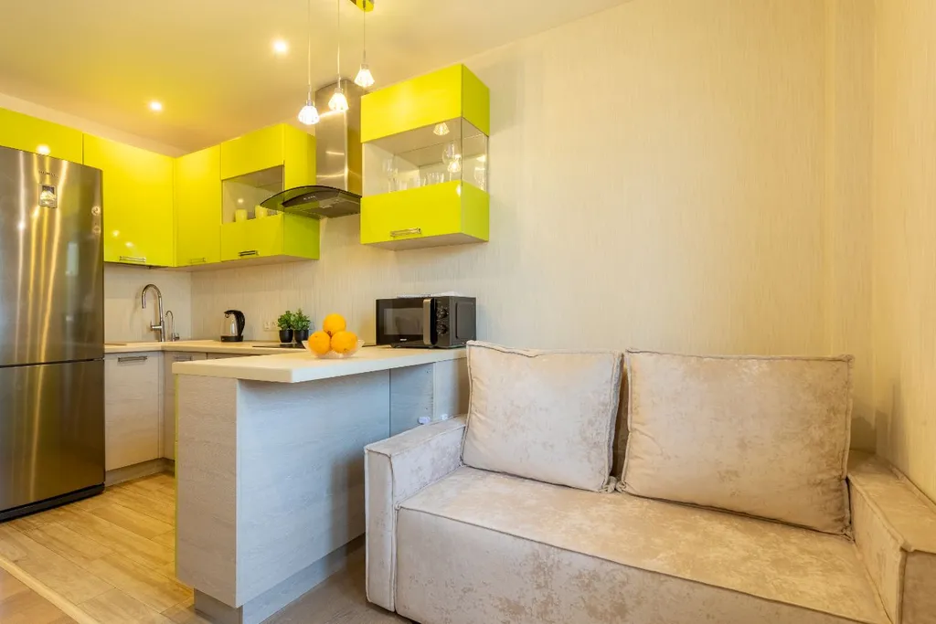 Квартира однокомнатная в Советском, 42 м², Нижний Новгород — кухня, фото 4